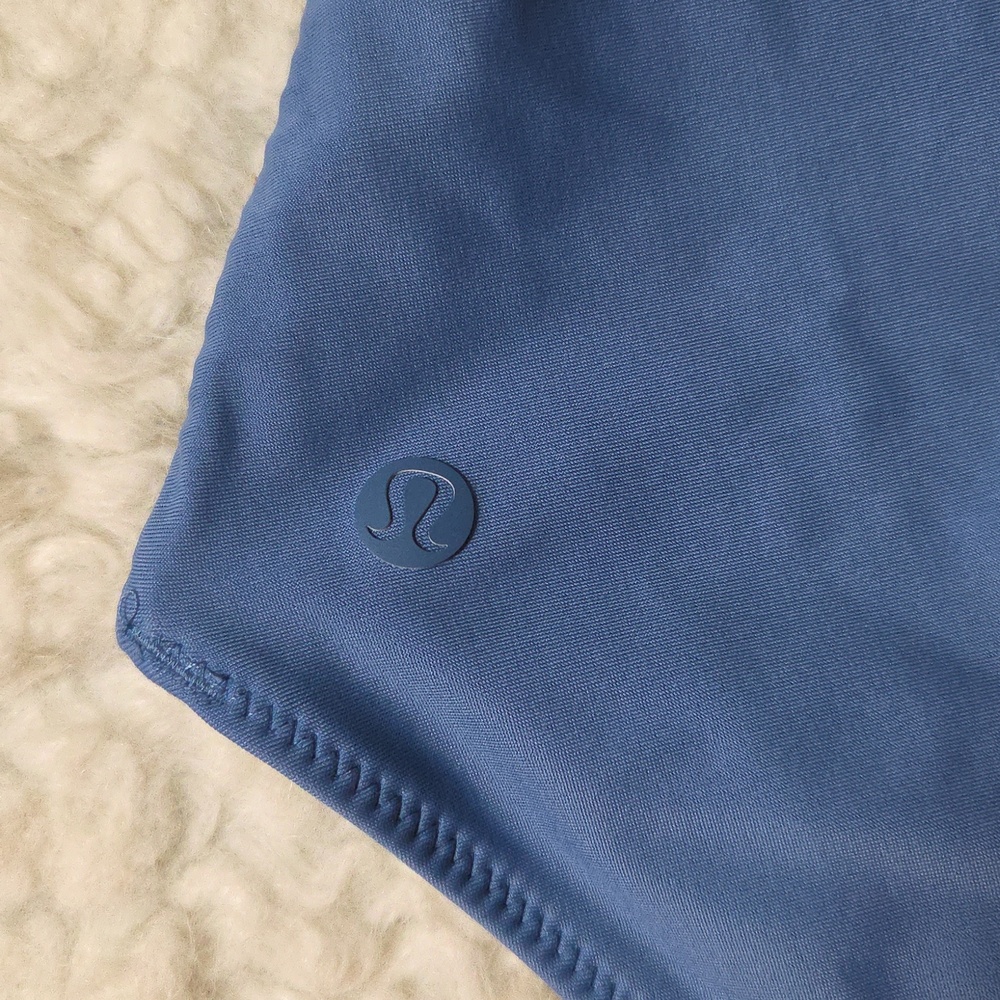 lululemon athletica Waterside V-Neck One-Piece Swimsuit in Soft Denim (Blue) - Picture 8 of 11